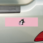 Moederdag Cat Bumpersticker (Op auto)