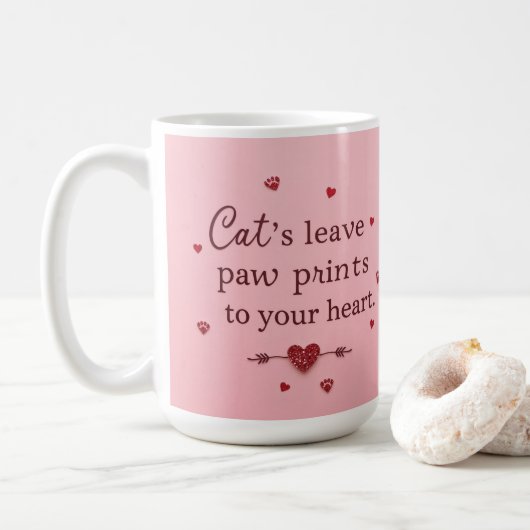 Moederdag Cat Lover's Koffiemok (Met donut)