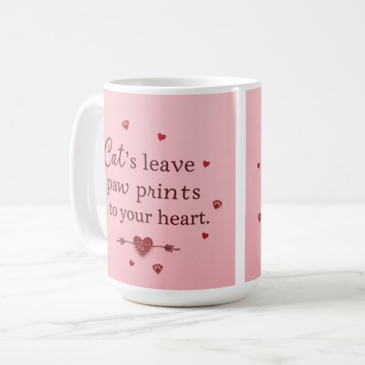 Moederdag Cat Lover's Koffiemok (Voorkant links)