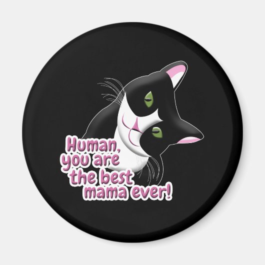 Moederdag Cat Magneet (Voorkant)
