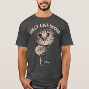 Moederdag Cat Mam gifts 2022, Funny Best Cat Mo T-shirt