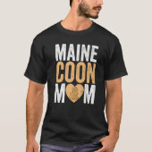 Moederdag Cat Mama Cat Fur Parent Maine Coon M T-shirt (Voorkant)