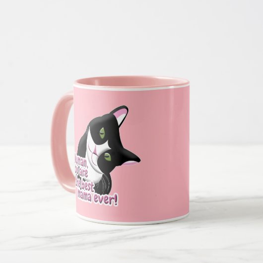 Moederdag Cat Mok (Voorkant links)