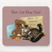 Moederdag Cat Muismat (Voorkant)