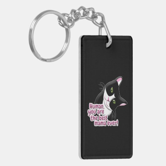 Moederdag Cat Sleutelhanger (Voorkant Links)