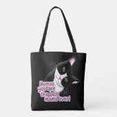 Moederdag Cat Tote Bag (Achterkant)