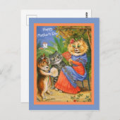 Moederdag Cats & Kittens Serenade  copy Briefkaart (Voorkant / Achterkant)