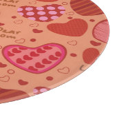 moederdag Celebratiepatroon Snijplank (Hoek)