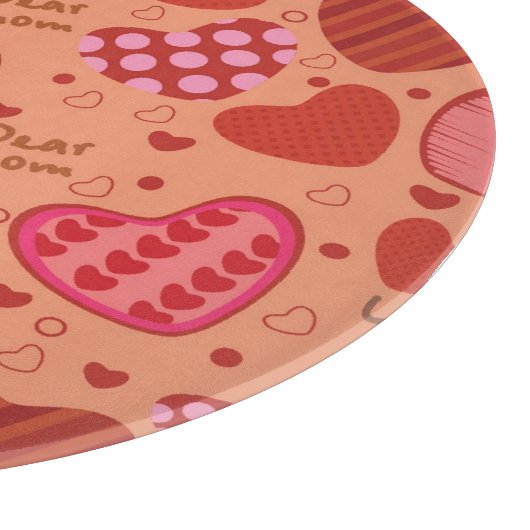 moederdag Celebratiepatroon Snijplank (Hoek)