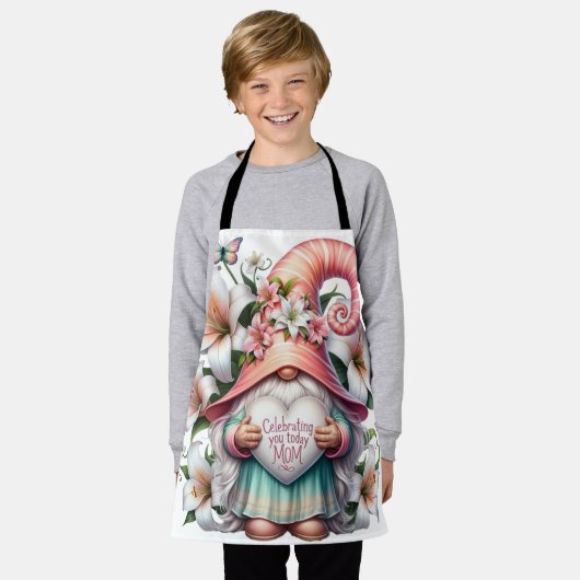 Moederdag Celebration Schort (Gedragen)