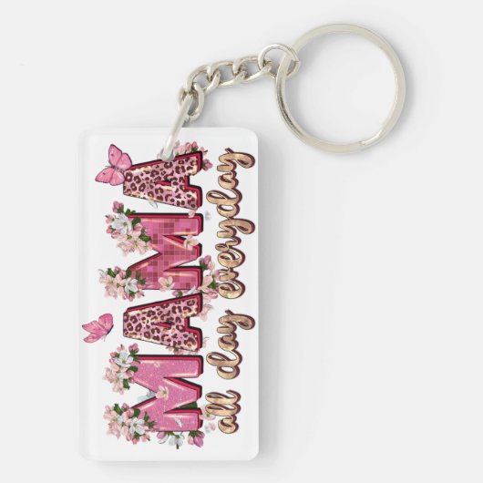 Moederdag Celebration Sleutelhanger (achterkant)