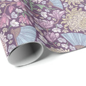 Moederdag-chrysanthemum-moederplant Japan lente tu Cadeaupapier (Rol Hoek)