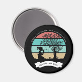 Moederdag Citaat Zitten onder Tree Angel Moeder Magneet (Voorkant / Achterkant)