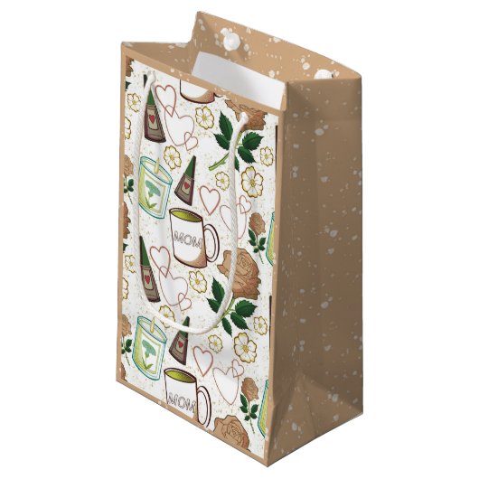 Moederdag Citrus Klein Cadeauzakje (Voorkant Gekanteld)