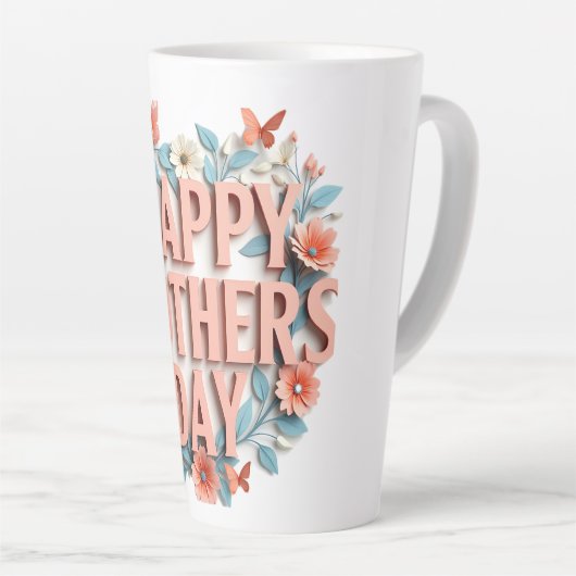 Moederdag Coffee Mugs Latte Mok (Rechterhoek)