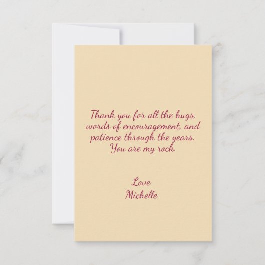 Moederdag Collage Kaart (Achterkant)