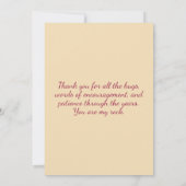 Moederdag collage Kaart (Achterkant)