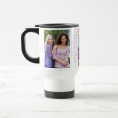 Moederdag Collage met 3 Foto's en aangepaste tekst Reisbeker (Links)