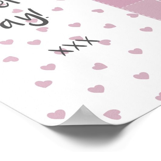 Moederdag Coupon Poster (Hoek)