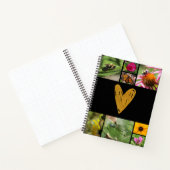 Moederdag Creëer Je eigen fotocollage zwart Notitieboek (Binnen)