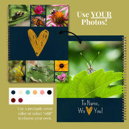 Moederdag Creëer Uw Eigen Fotocollage Marine Notitieboek