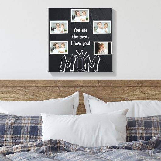 Moederdag Custom Photo Canvas (Insitu (Slaapkamer))