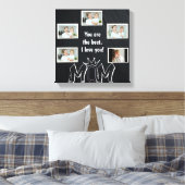 Moederdag Custom Photo Canvas Afdruk (Insitu (Slaapkamer))