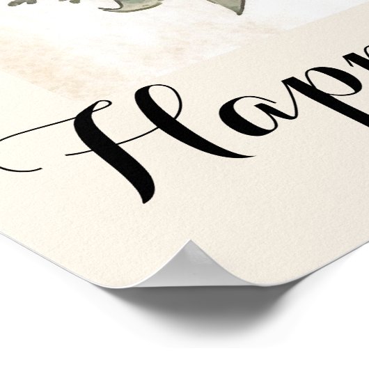 Moederdag Cute Anatolian Shepherd Dog mama Poster (Hoek)