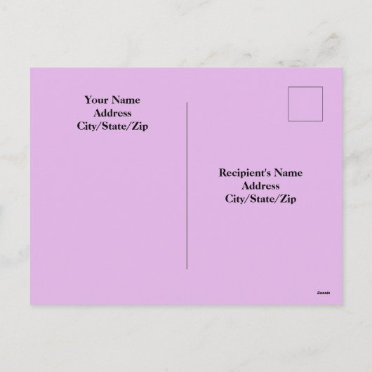 Moederdag Cute Lazy White Puppy Dog Lavender Ho Feestdagenkaart (Achterkant)