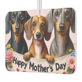 Moederdag Dachshund Luchtverfrisser (Links)