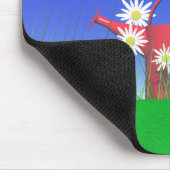 Moederdag Daisies and Watering Can Muismat (Hoek)