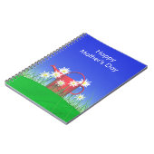 Moederdag Daisies and Watering Can Notitieboek (Linkerzijde)