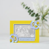 Moederdag Daisies Briefkaart (Staand voorkant)