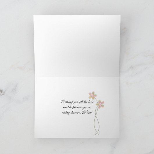 Moederdag Daisies Kaart (Binnen)