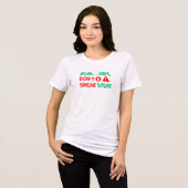 Moederdag dames t-shirts, verjaardag dames Tri-Blend shirt (Voorkant volledig)