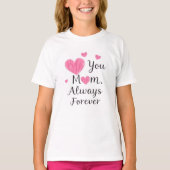 Moederdag dames Tshirt (Voorkant)