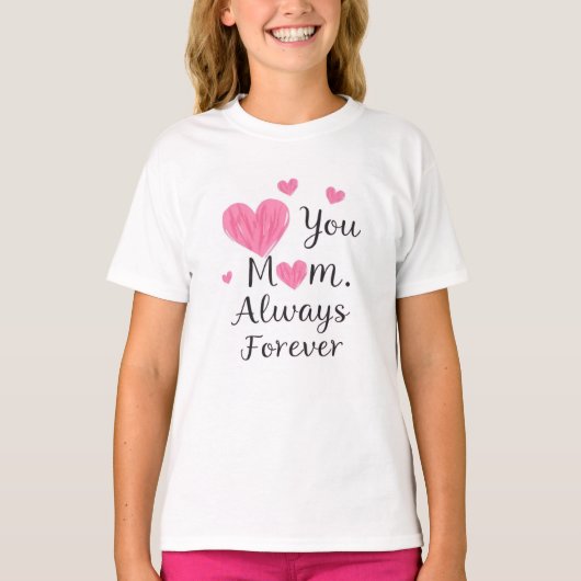 Moederdag dames Tshirt (Voorkant)
