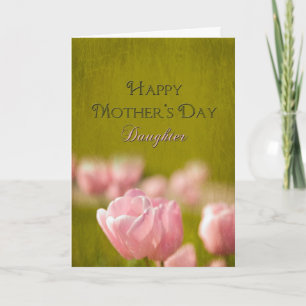 Moederdag Daughter - Tulpen Kaart