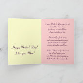 Moederdag & de kleine, rode birdie - kaart (Binnen)