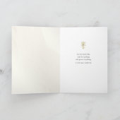 Moederdag de Maagd en het Kind Byzantijns Kaart (Binnen)