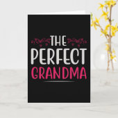 Moederdag - De Perfecte Oma Kaart (Gele Bloem)