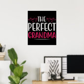 Moederdag - De Perfecte Oma Poster (Thuiskantoor)