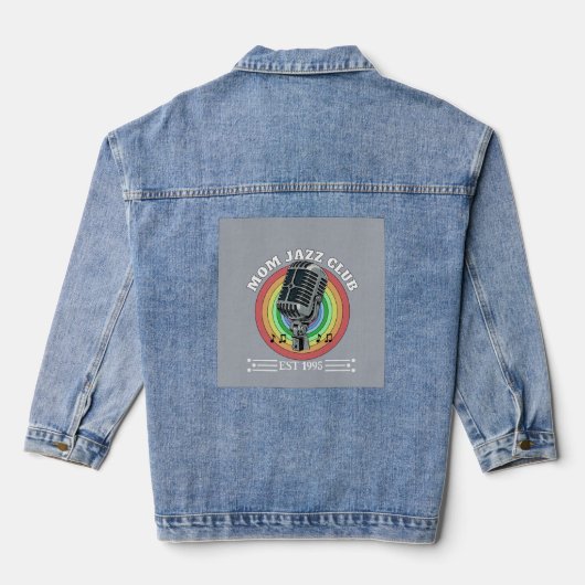 Moederdag Denim Jacket (Achterkant)