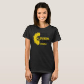 Moederdag die van grootmoeder naar menselijke GR w T-shirt (Voorkant volledig)