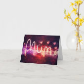 Moederdag Digitale kunst Kaart (Gele Bloem)