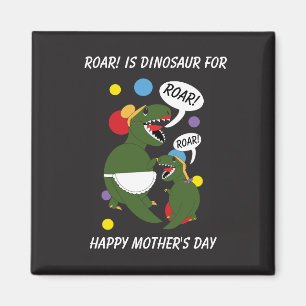 moederdag Dinosaur Daughter Funny personaliseren Magneet