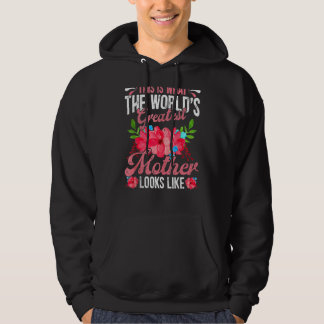 Moederdag dit is 's werelds grootste moeder hoodie