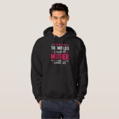 Moederdag dit is 's werelds grootste moeder hoodie (Voorkant volledig)