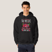 Moederdag dit is 's werelds grootste moeder hoodie (Voorkant volledig)