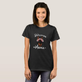Moederdag Doberman Mama Flo T-shirt (Voorkant volledig)